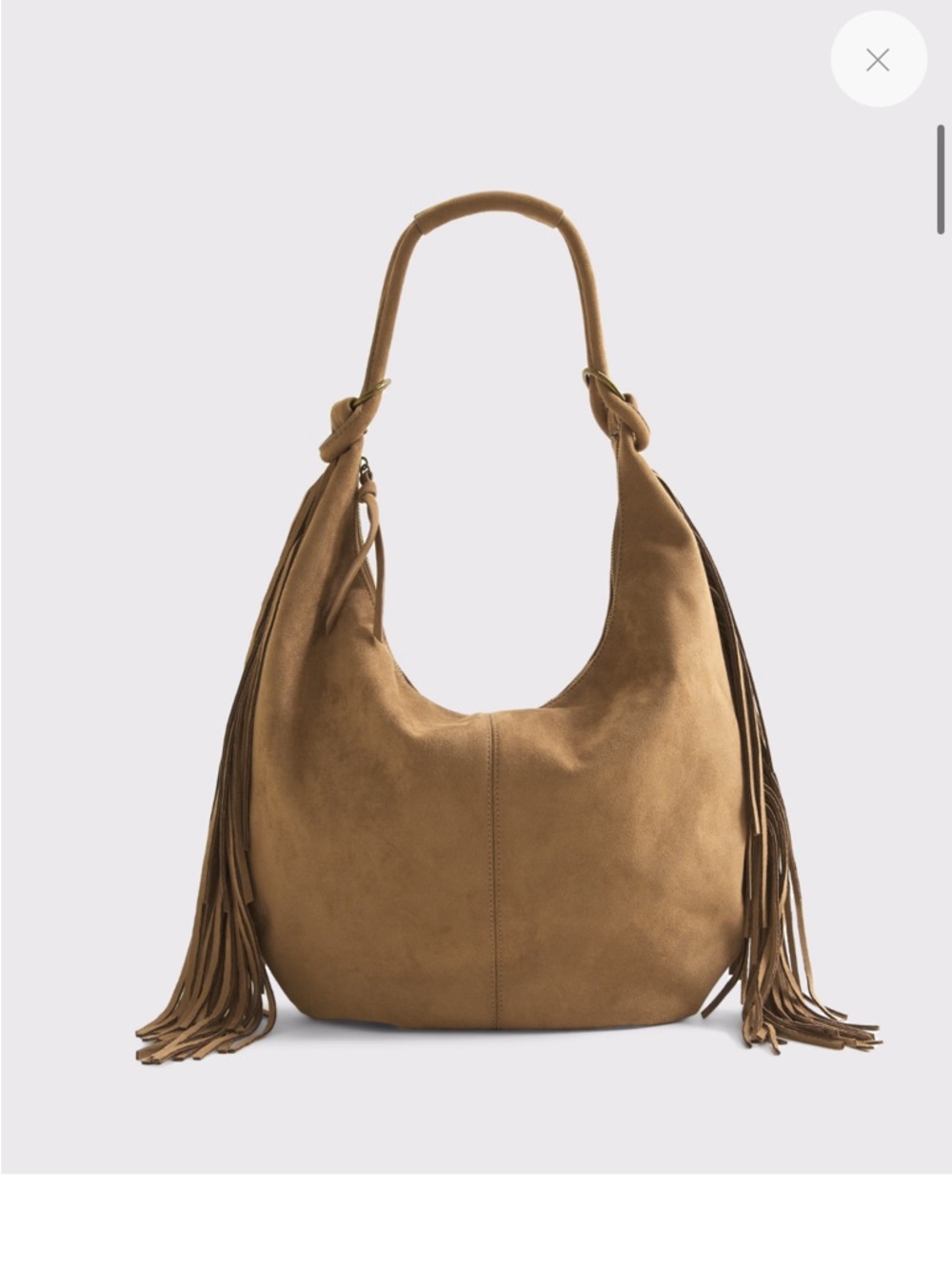 Abercrombie Fringe Boho Bag